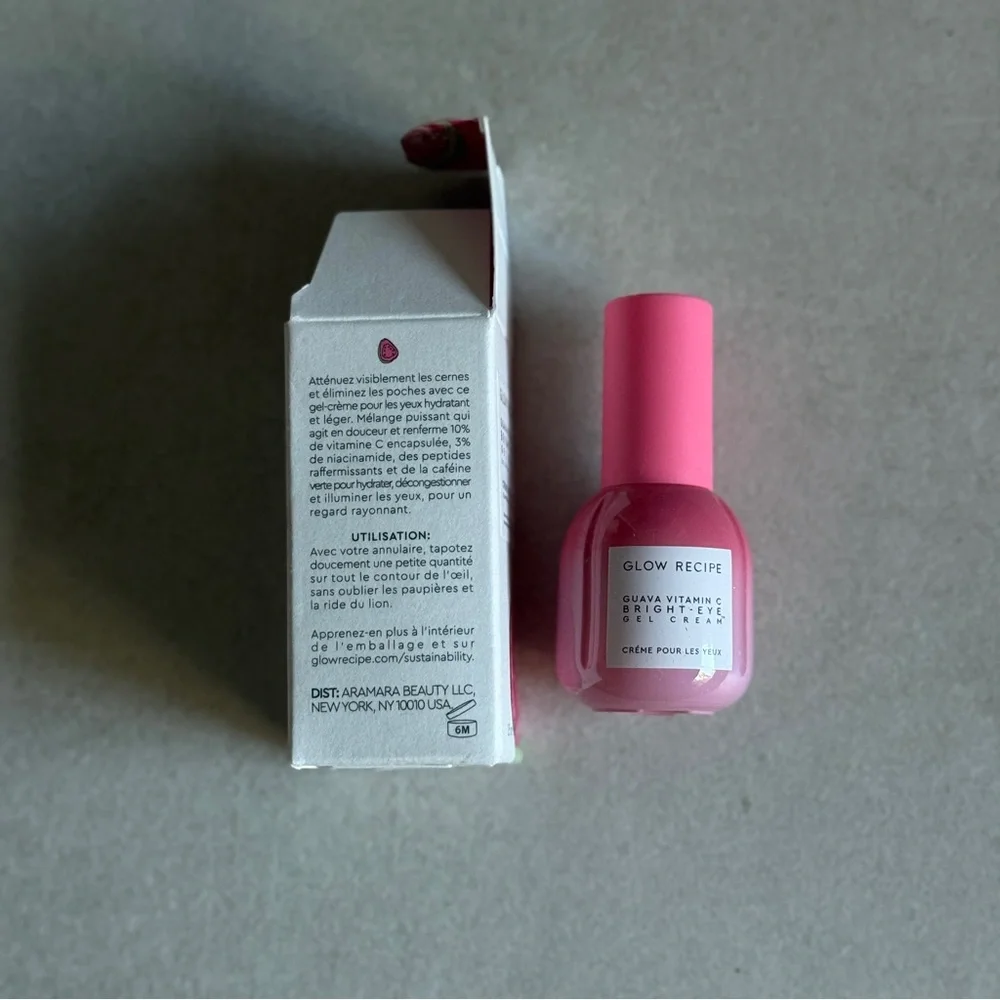 Glow Recipe Guava Vitamin C Bright-Eye Gel Cream 0.5 oz - Picture 4 of 4